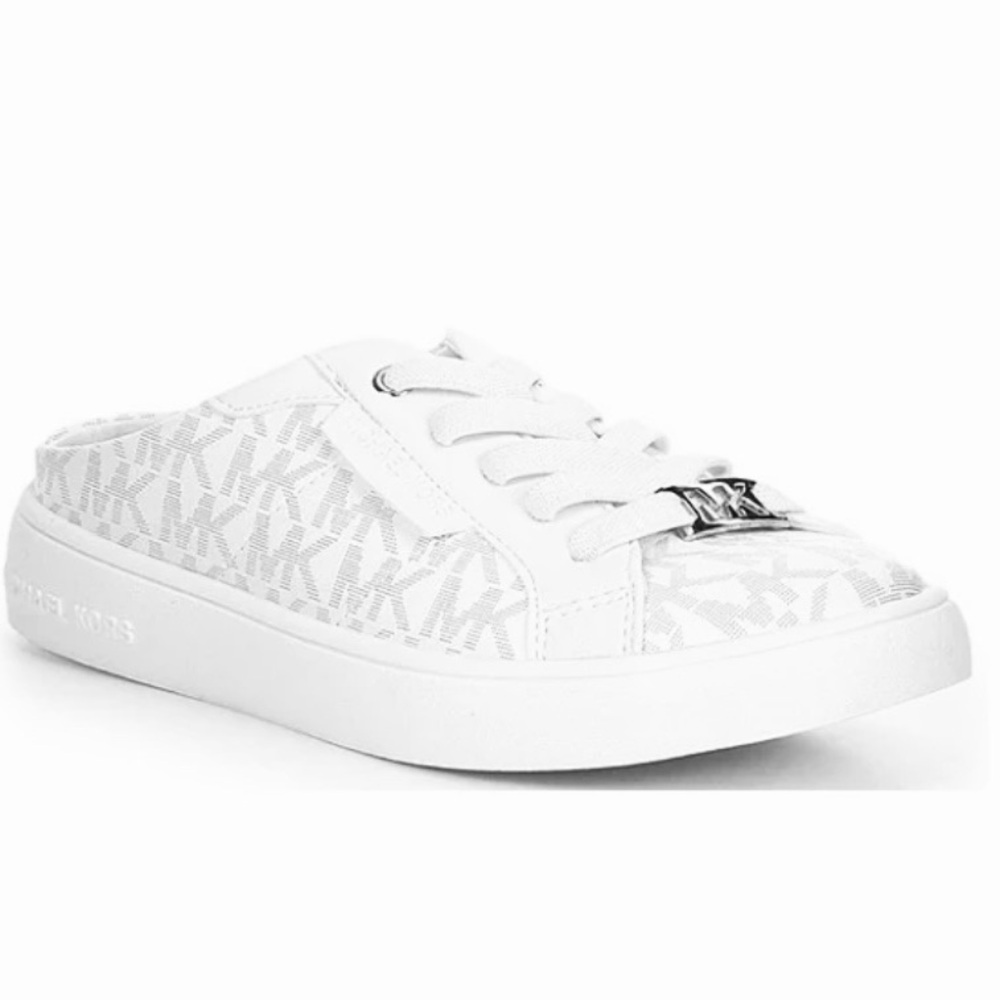 MICHAEL KORS | Gem Miracle Mule logo slip on shoes (Girls 3 fits womens sz  5)